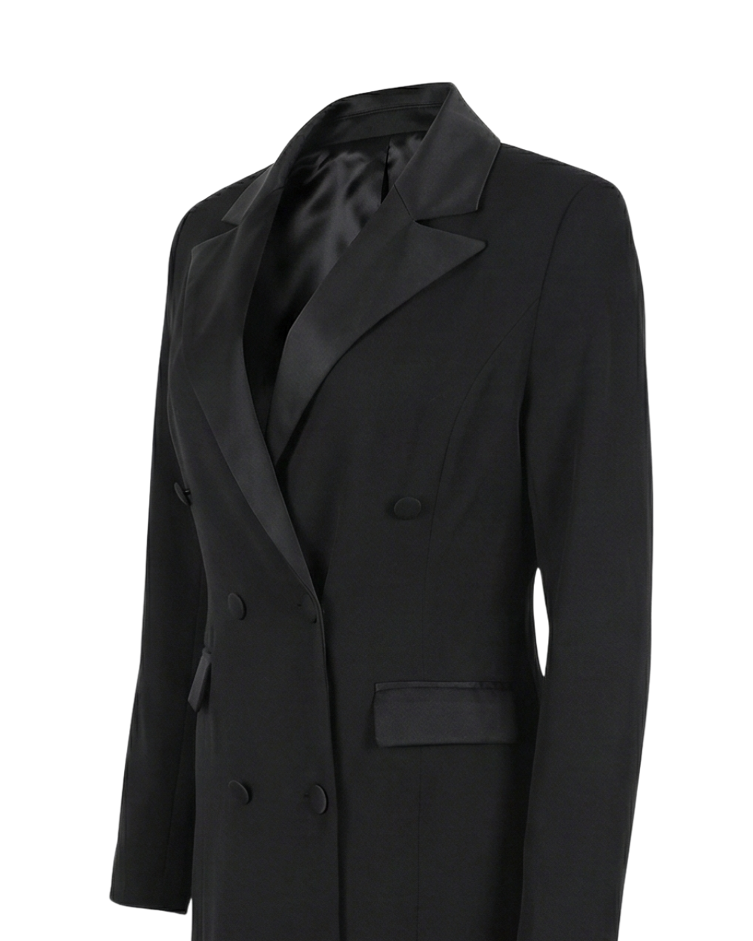 Power Move Blazer Coat Dress