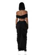 Ethereal Elegance Maxi Skirt Set