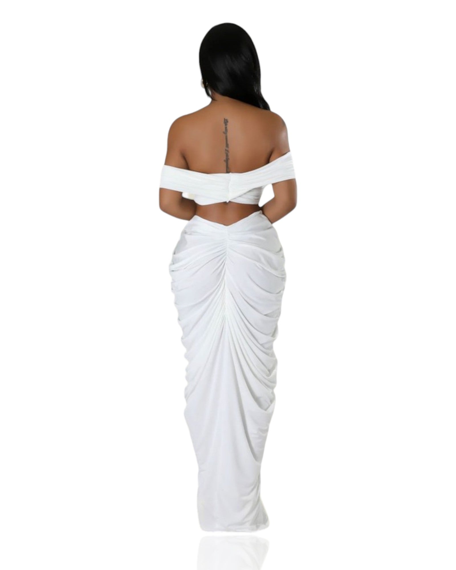 Ethereal Elegance Maxi Skirt Set