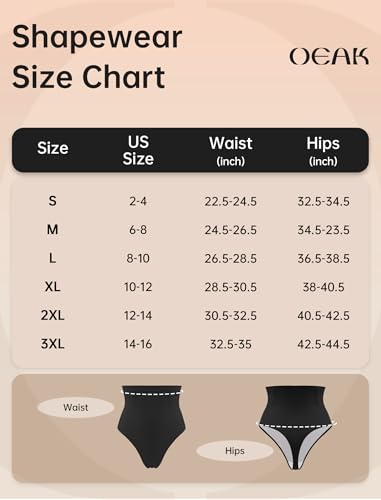 OEAK Tummy Control Shapewear