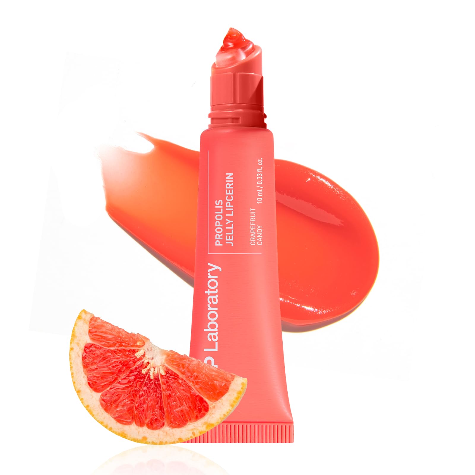 CNP Propolis Jelly Tinted Lipcerin™ - 02 Pink Donut, Hydrating Lip Balm & Gloss with Manuka Honey + Hyaluronic Acid, Korean Skincare, 0.3 fl.oz.