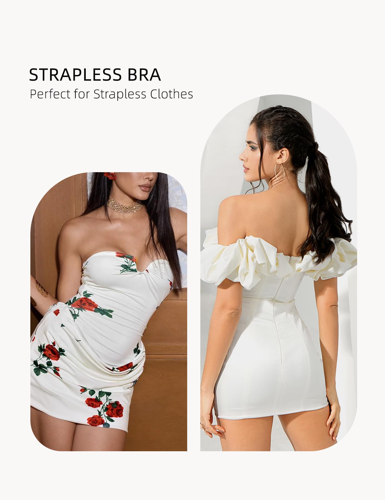 Push Up Strapless Bra