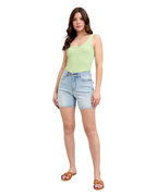 Judy Blue 2 Button Light Denim Stretch Shorts