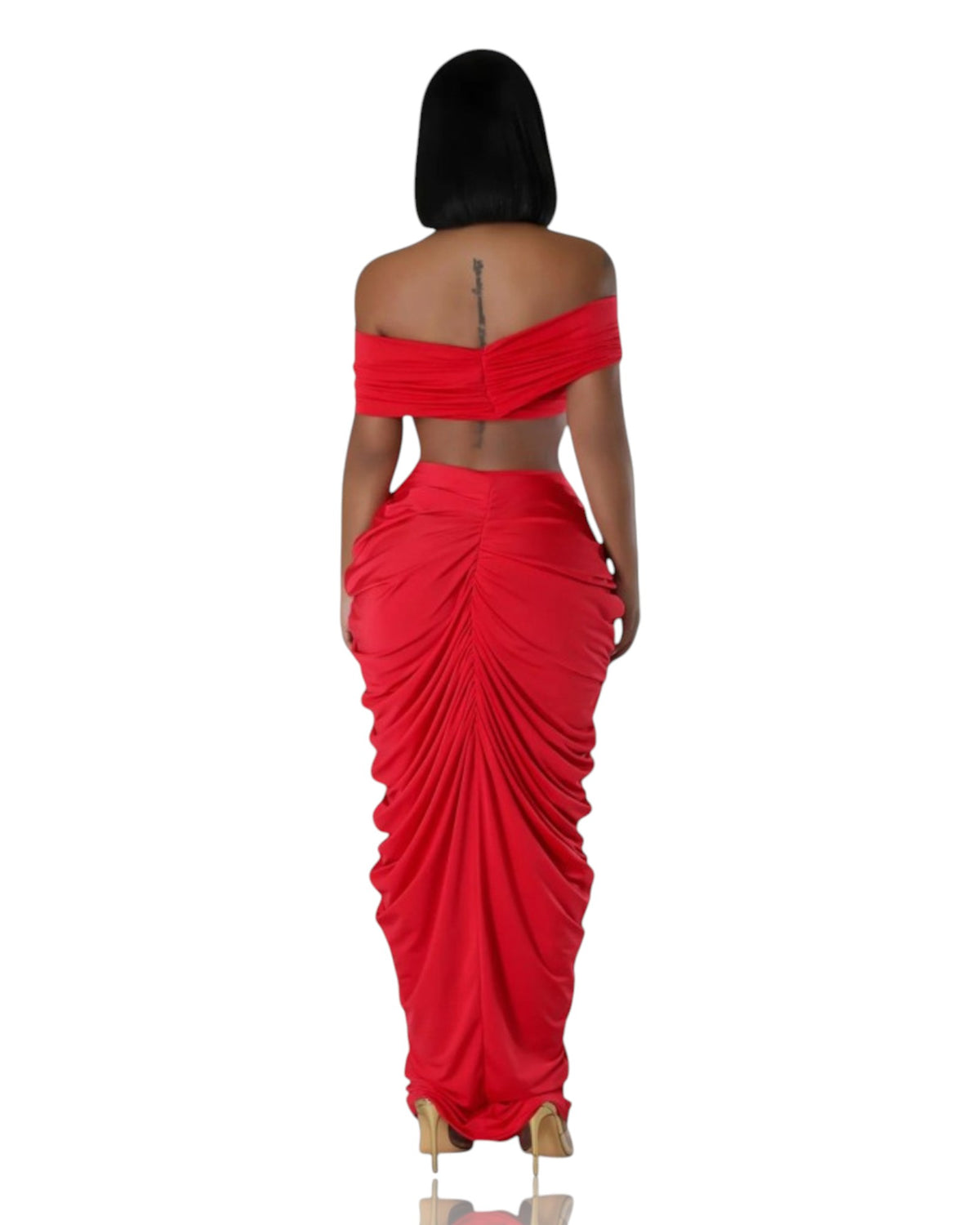 Ethereal Elegance Maxi Skirt Set