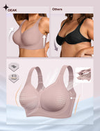 OEAK Womens Wireless Jelly Bra