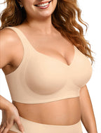 OEAK Womens Wireless Jelly Bra