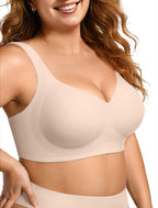 OEAK Womens Wireless Jelly Bra
