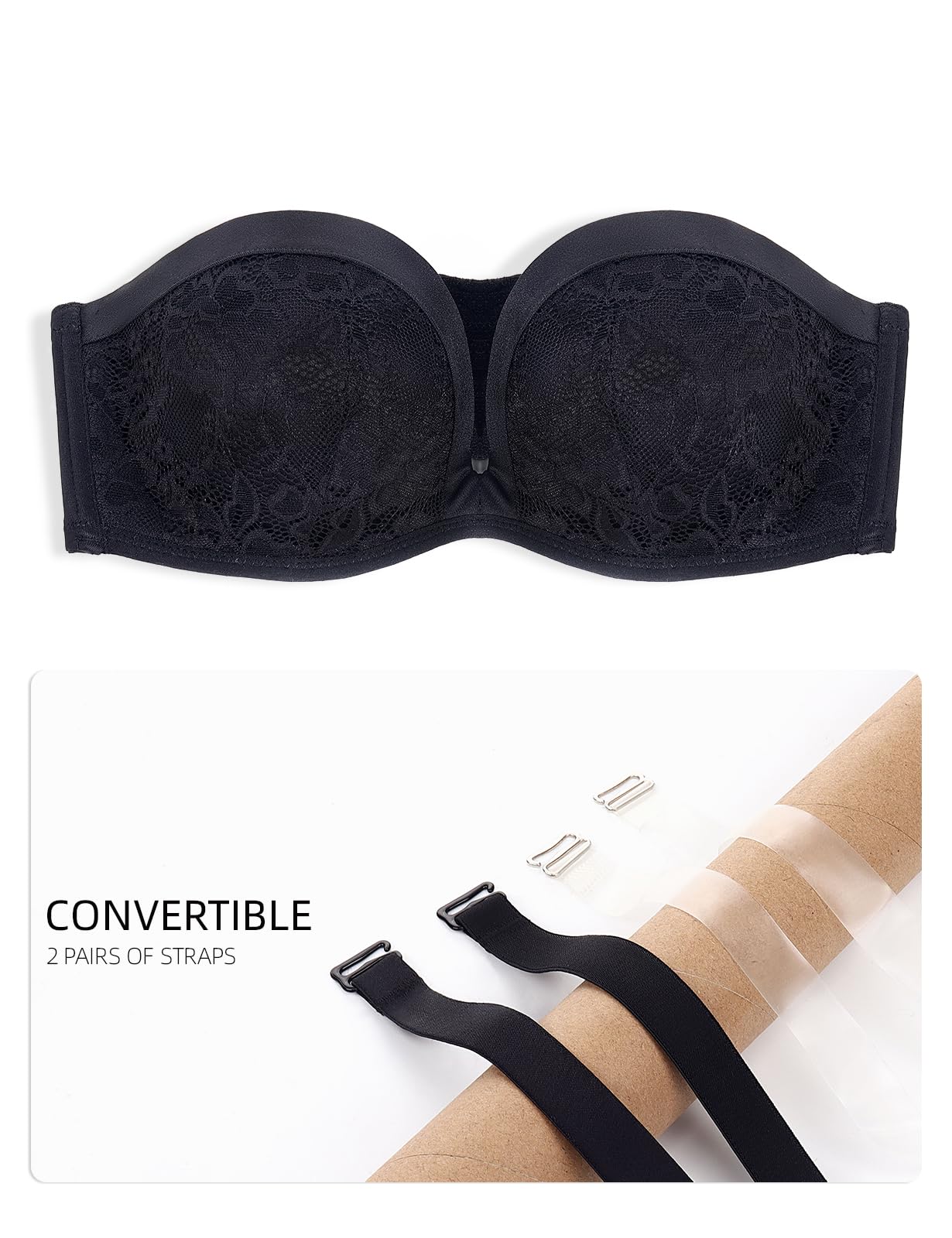 Push Up Strapless Bra