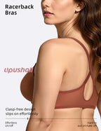 Mesh Front Closure Plunge Bra