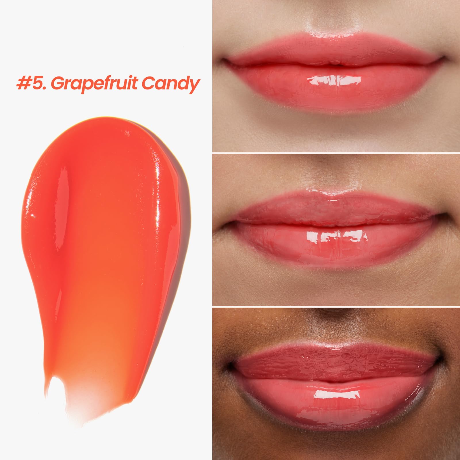 CNP Propolis Jelly Tinted Lipcerin™ - 02 Pink Donut, Hydrating Lip Balm & Gloss with Manuka Honey + Hyaluronic Acid, Korean Skincare, 0.3 fl.oz.