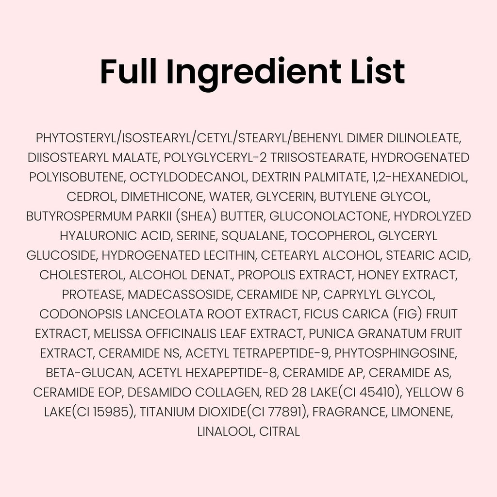 CNP Propolis Jelly Tinted Lipcerin™ - 02 Pink Donut, Hydrating Lip Balm & Gloss with Manuka Honey + Hyaluronic Acid, Korean Skincare, 0.3 fl.oz.