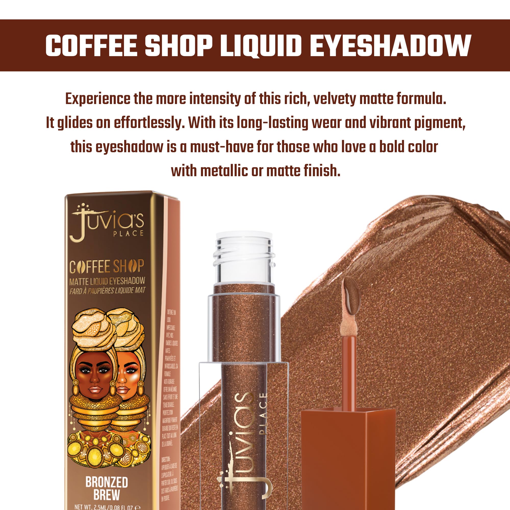 Juvia's Place Coffee Shop Liquid Eyeshadow