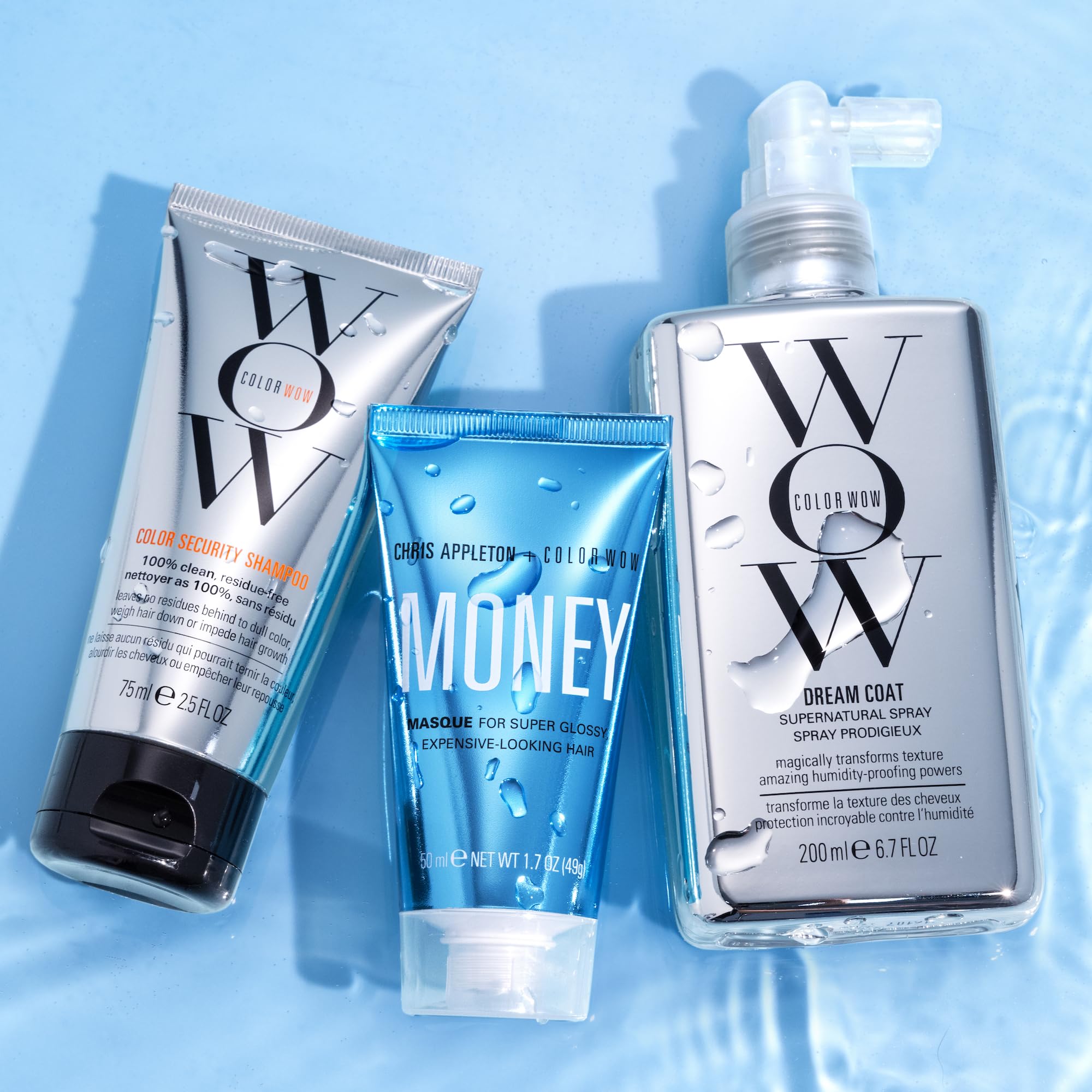 COLOR WOW Dream Coat Supernatural Spray – Keep Your Hair Frizz-Free and Shiny No Matter the Weather with Award-Winning Anti-Humidity Treatment