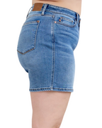 Judy Blue 2 Button Denim Stretch Shorts