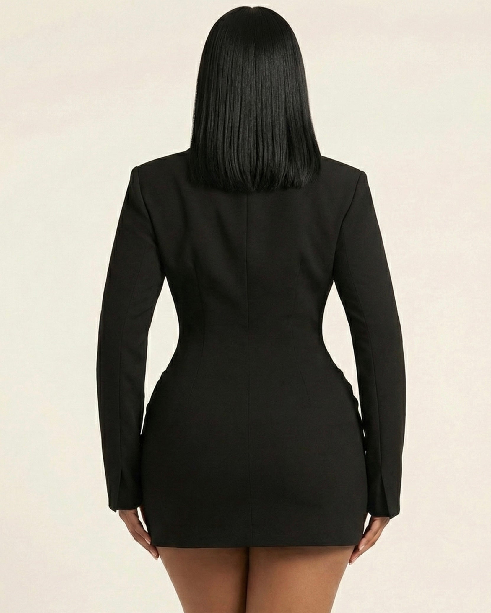 Full Size Blazer-Style Long Sleeve Mini Dress Plus Size THEPASSIONJONESZ.COM Full Size Blazer-Style Long Sleeve Mini Dress Plus Size THEPASSIONJONESZ.COM