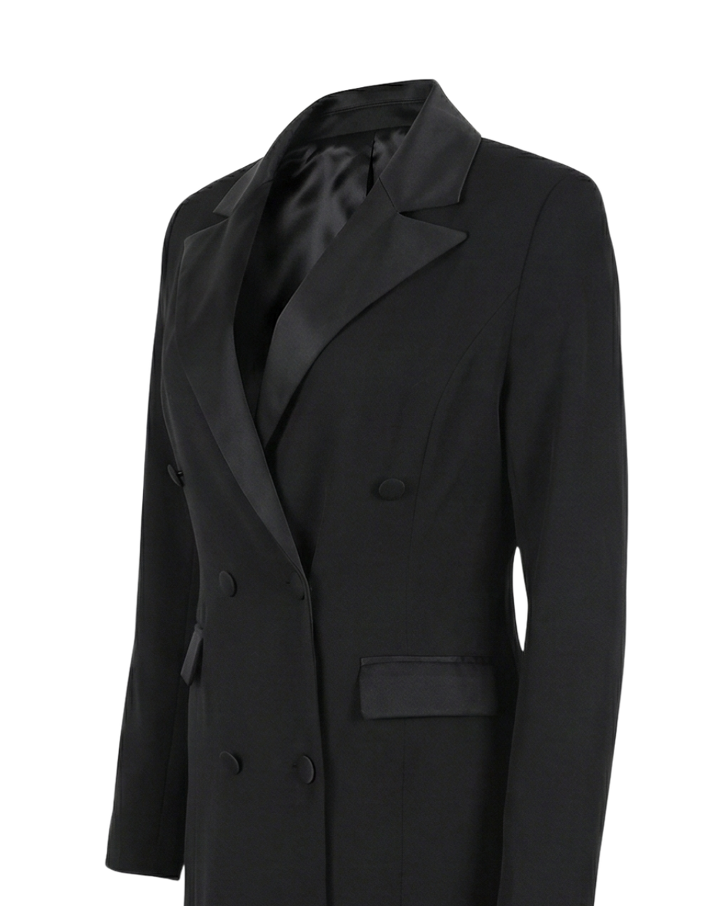 Power Move Blazer Coat Dress