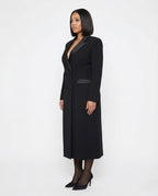 Power Move Blazer Coat Dress